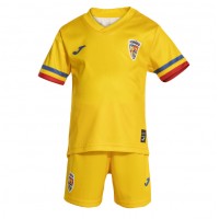 Camiseta Rumania Primera Equipación para niños Eurocopa 2024 manga corta (+ pantalones cortos)